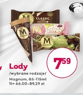 Lody Magnum Hazelnut promocja w Bliski
