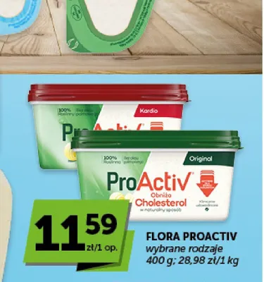 Margaryna Flora ProActiv Kardio promocja w Groszek