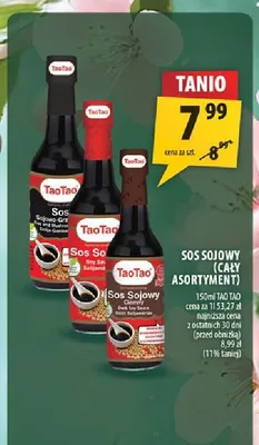 Sos sojowy Tao Tao promocja w Arhelan