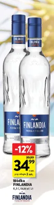 Wódka Finlandia promocja w Intermarche
