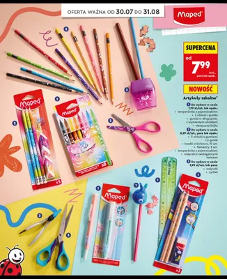 Flamastry Maped promocja w Biedronka