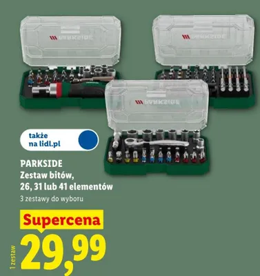 Zestaw bitów PARKSIDE promocja w Lidl