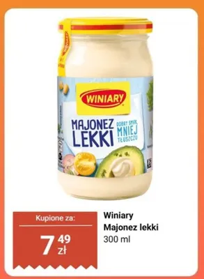 Majonez lekki Winiary promocja w Biedronka