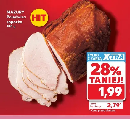 Polędwica sopocka Mazury promocja w Kaufland