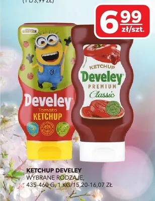 Ketchup Develey Tomato promocja w Top Market
