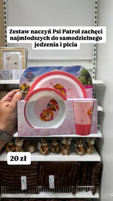Zestaw naczyń Paw Patrol promocja w Pepco