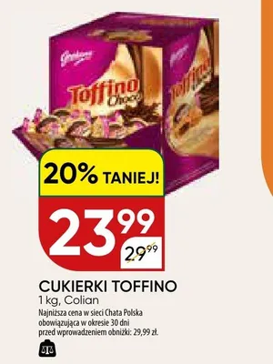 Cukierki Toffino Choco promocja w Chata Polska