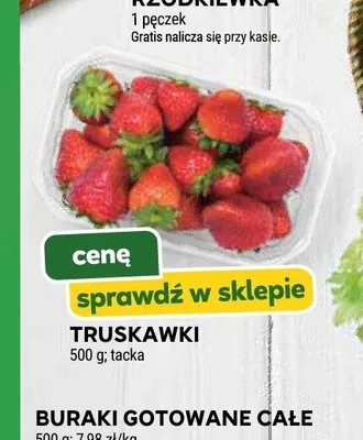 Truskawki promocja w Stokrotka
