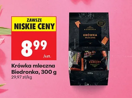 Krówka mleczna promocja w Biedronka