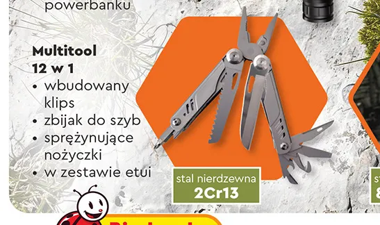 Multitool 12 w 1 Wild Trek promocja w Biedronka
