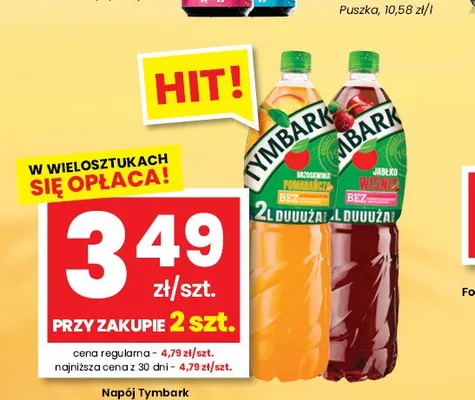 Napój Tymbark promocja w emma MARKET