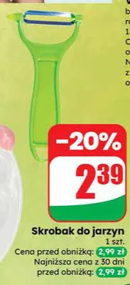 Skrobak do jarzyn promocja w Dino