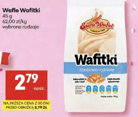 Wafle Wafitki promocja w Delikatesy Centrum