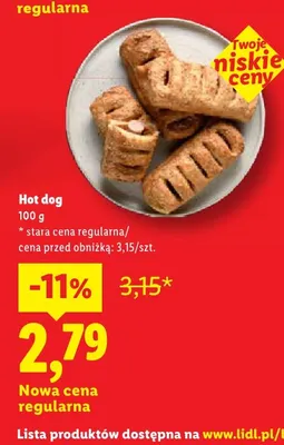Hot dog promocja w Lidl