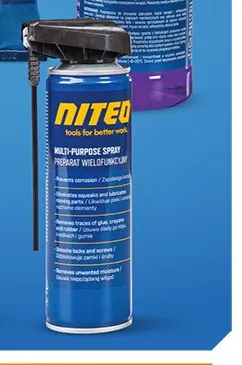 Preparat wielofunkcyjny w sprayu NITEO promocja w Biedronka