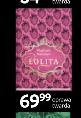 Książka Lolita Vladimir Nabokov oprawa twarda promocja w Empik