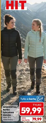 Kurtka hybrydowa damska promocja w Kaufland