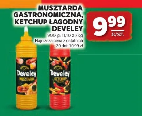 Musztarda gastronomiczna Develey promocja w Stokrotka
