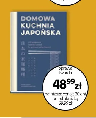 Książka Domowa kuchnia japońska promocja w Empik