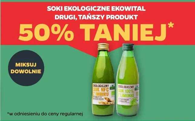 Sok ekologiczny NFC z tamaryndy promocja w Netto