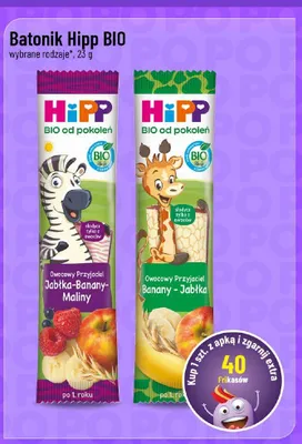 Batonik HiPP BIO promocja w POLOmarket