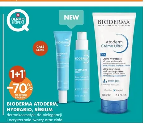 Dermokosmetyki Bioderma Atoderm Hydrabio Sébium promocja w Super-Pharm