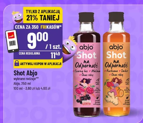 Shot różne rodzaje promocja w POLOmarket