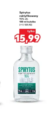 Spirytus rektyfikowany 95% promocja w Kaufland