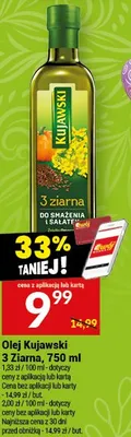 Olej Kujawski 3 Ziarna promocja w Twój Market
