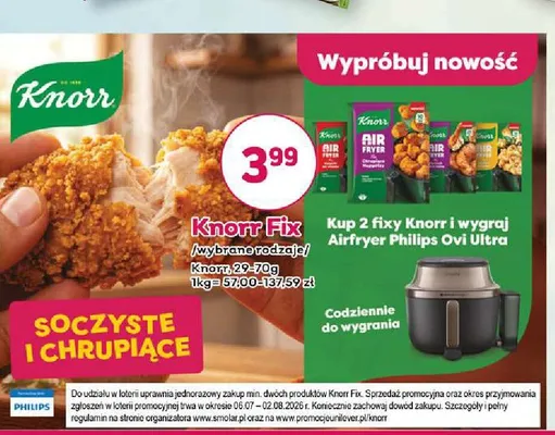 Przyprawa Knorr Fix promocja w Bliski