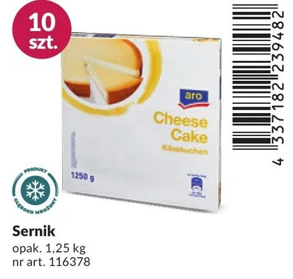 Sernik promocja w Makro