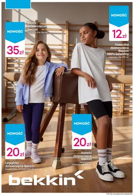 Bluza dziewczęca Bekkin promocja w Pepco