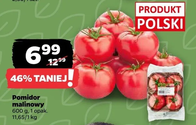 Pomidor malinowy polski promocja w Netto