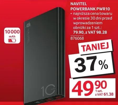 Powerbank PWR10 promocja w Selgros