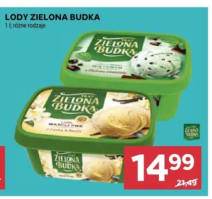Lody Zielona Budka promocja w Stokrotka