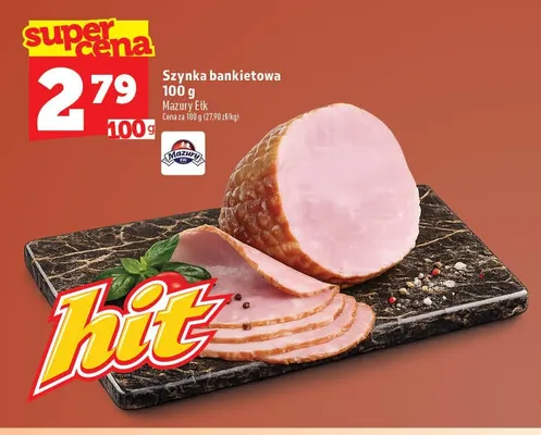 Szynka bankietowa Mazury Ełk promocja w TOPAZ