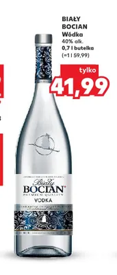 Wódka Biały Bocian promocja w Kaufland