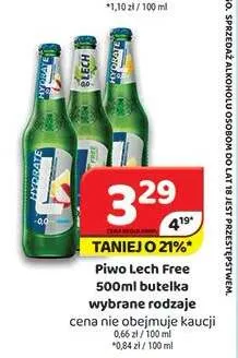 Piwo bezalkoholowe Lech Hydrate promocja w Delfin