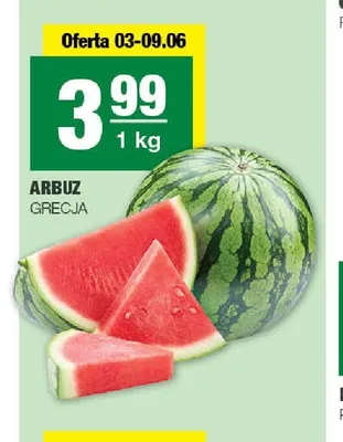 Arbuz Grecja promocja w SPAR