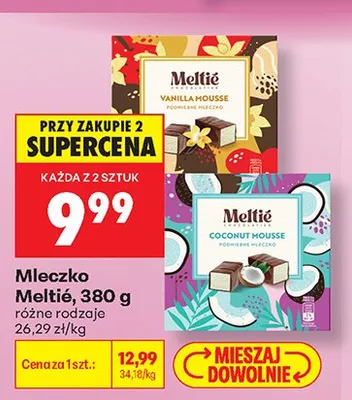 Mleczko Meltié promocja w Biedronka