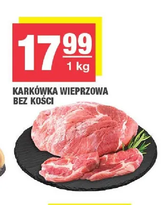 Karkówka wieprzowa bez kości promocja w SPAR