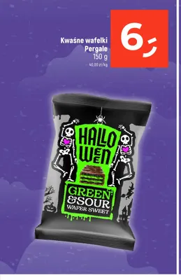 Kwaśne wafelki Pergale promocja w Dealz
