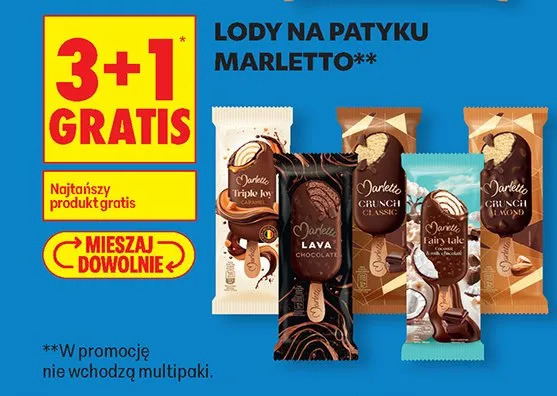Lody na patyku Lava Chocolate promocja w Biedronka