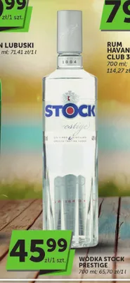 Wódka Stock Prestige promocja w Groszek