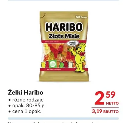 Żelki Haribo promocja w Makro