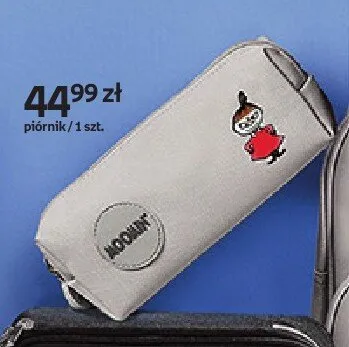 Piórnik tuba Moomin szary promocja w Empik