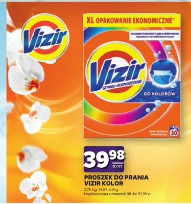 Proszek do prania Vizir Kolor promocja w Stokrotka