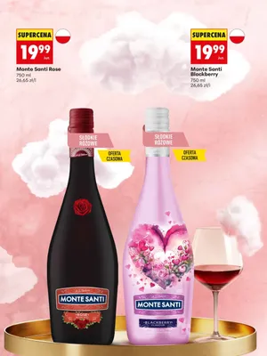 Wino Blackberry promocja w Biedronka