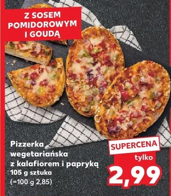 Pizzerka wegetariańska z kalafiorem i papryką promocja w Kaufland