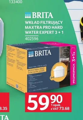 Wkład filtrujący Brita Maxtra Pro Hard Water Expert 4-pak promocja w Selgros